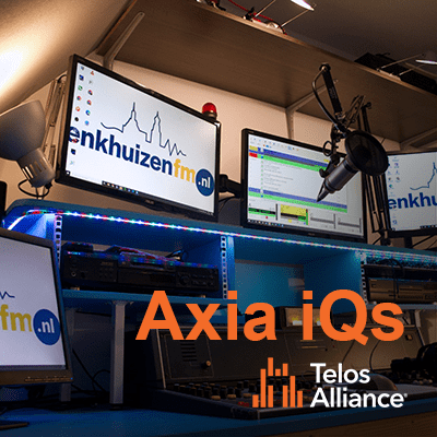 Enkhuizen FM gaat virtueel met Axia iQs!